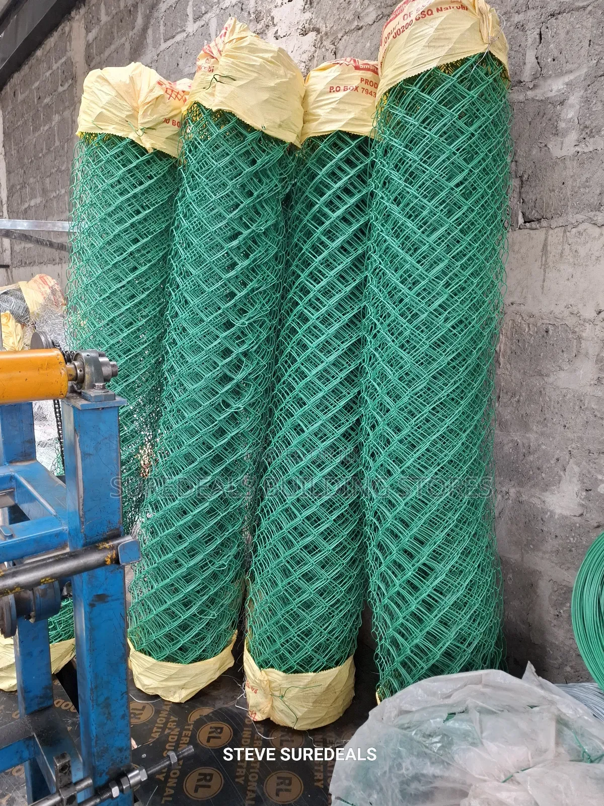 Colour Coated Chainlink / PVC Coated Chainlink Wire Mesh 6ft