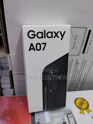 New Samsung Galaxy A07 4G 128 GB Black
