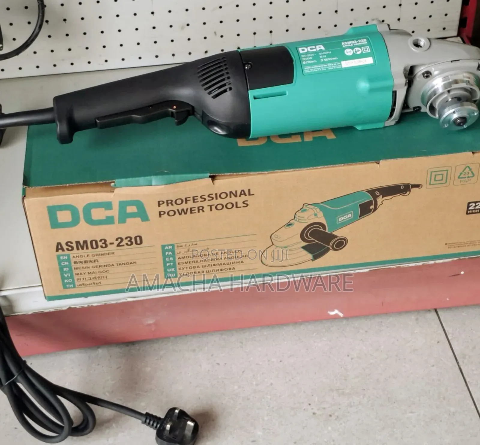 9" Dca Grinder