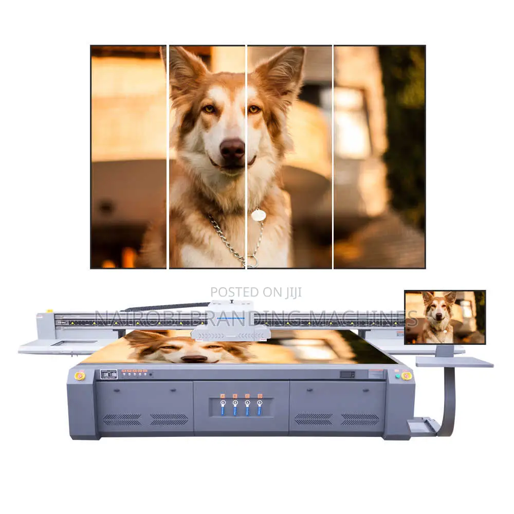 8 Heads 250cmx130cm Uv Flatbed Printer Ricoh (G6)