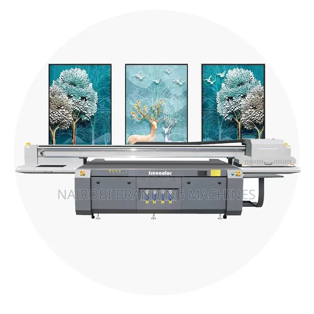 8 Heads 250cmx130cm Uv Flatbed Printer Ricoh (G6)