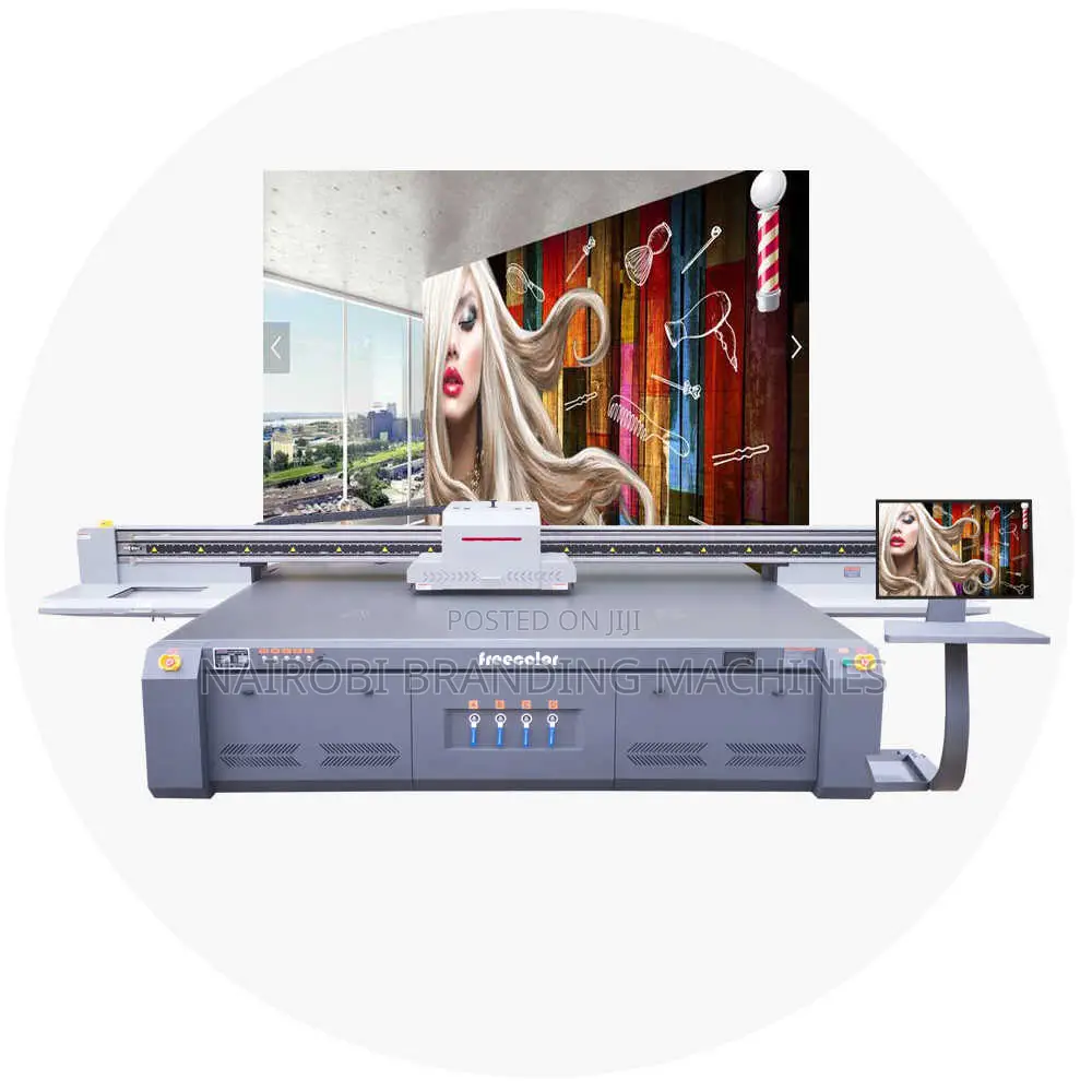 8 Heads 250cmx130cm Uv Flatbed Printer Ricoh (G6)