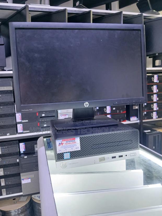 Desktop Computer HP ProDesk 400 G5 8GB Intel Core I3 HDD 500GB - main view