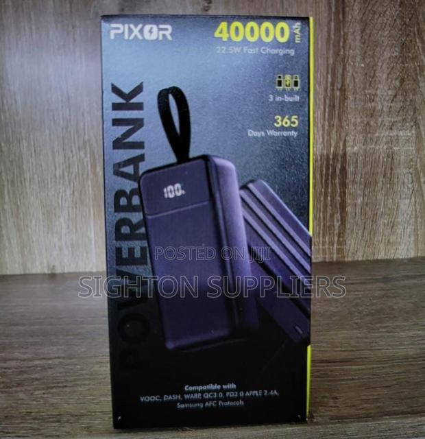 Pixor Power Bank 22.5w 40000mah - main view
