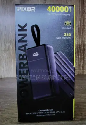 Pixor Power Bank 22.5w 40000mah