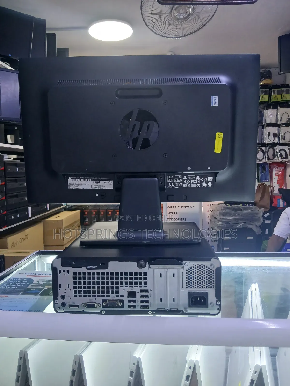 Desktop Computer HP ProDesk 400 G5 8GB Intel Core i3 SSD 256GB