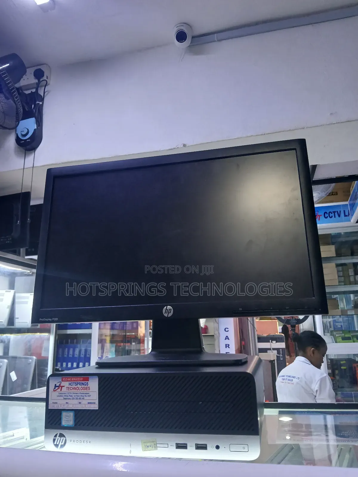 Desktop Computer HP ProDesk 400 G5 8GB Intel Core I3 SSD 512GB