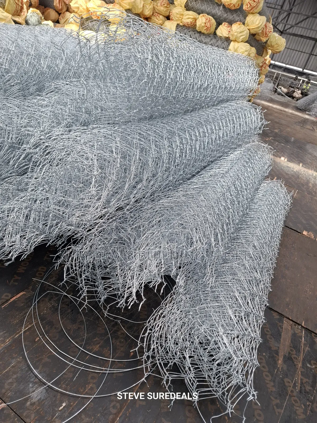 12.5 Gauge Rust-Proof Chainlink Fencing Wire 6ft * 18mtrs