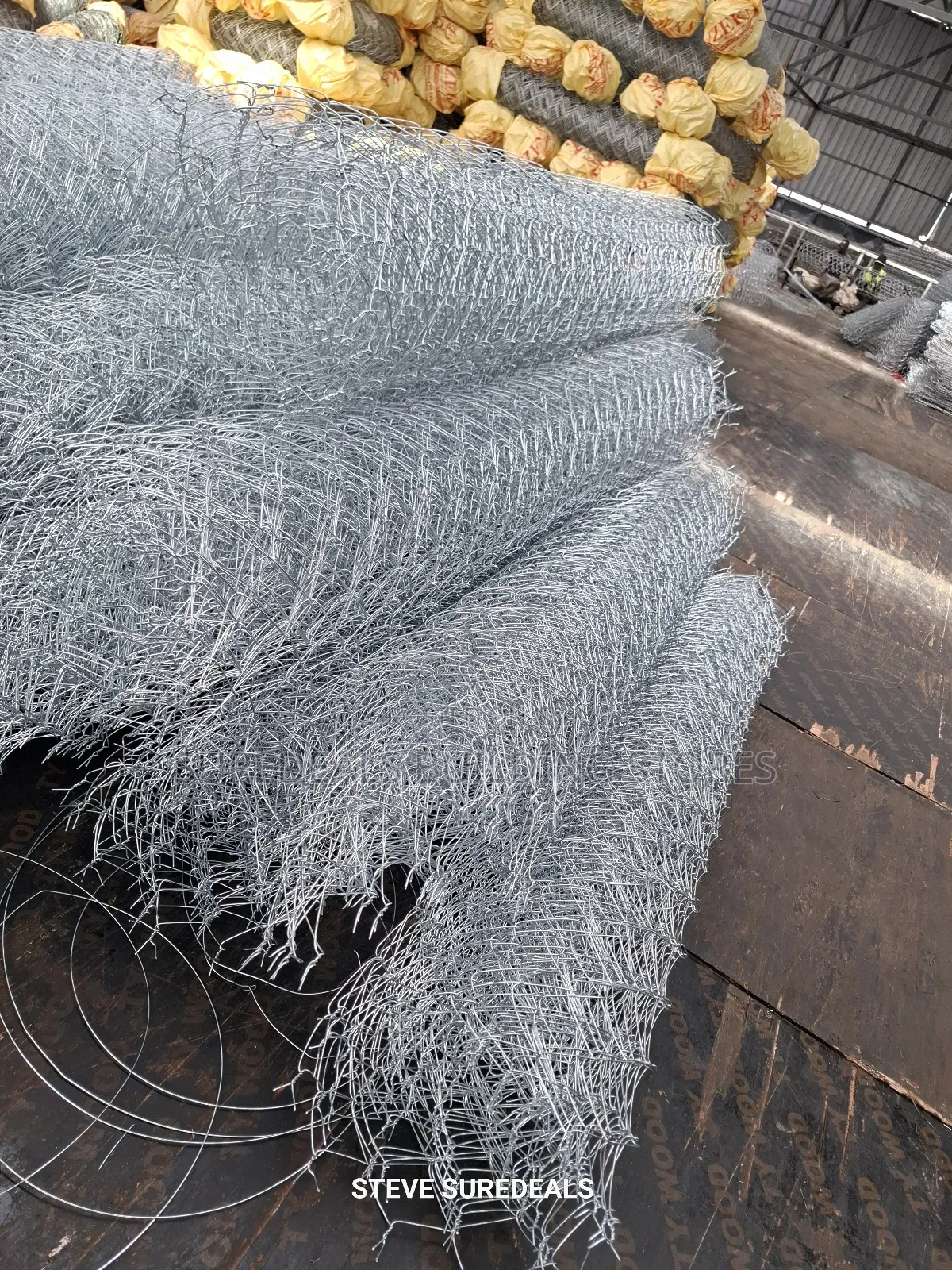 12.5 Gauge Rust-Proof Chainlink Fencing Wire 6ft * 18mtrs