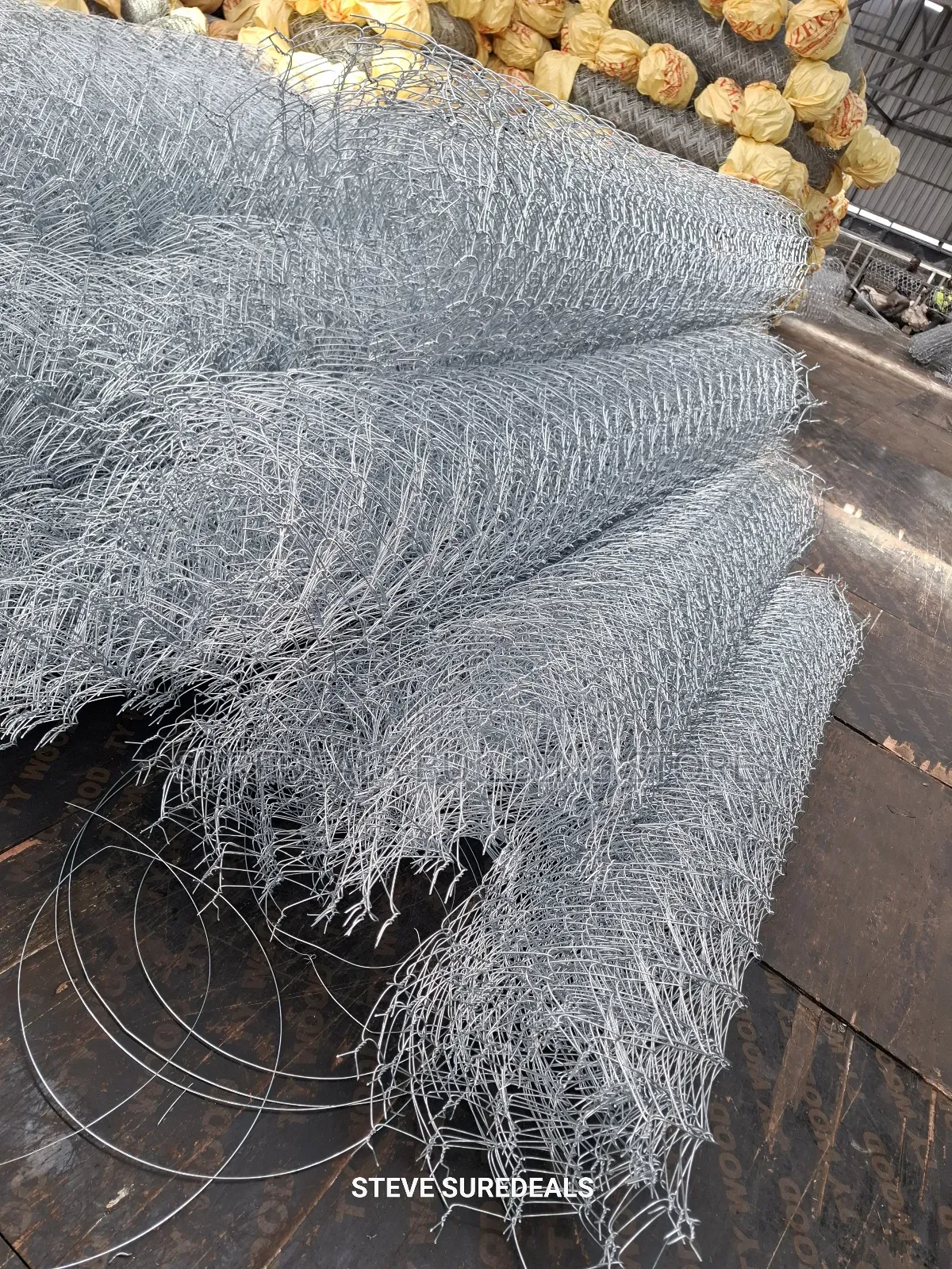 12.5 Gauge Rust-Proof Chainlink Fencing Wire 6ft * 18mtrs