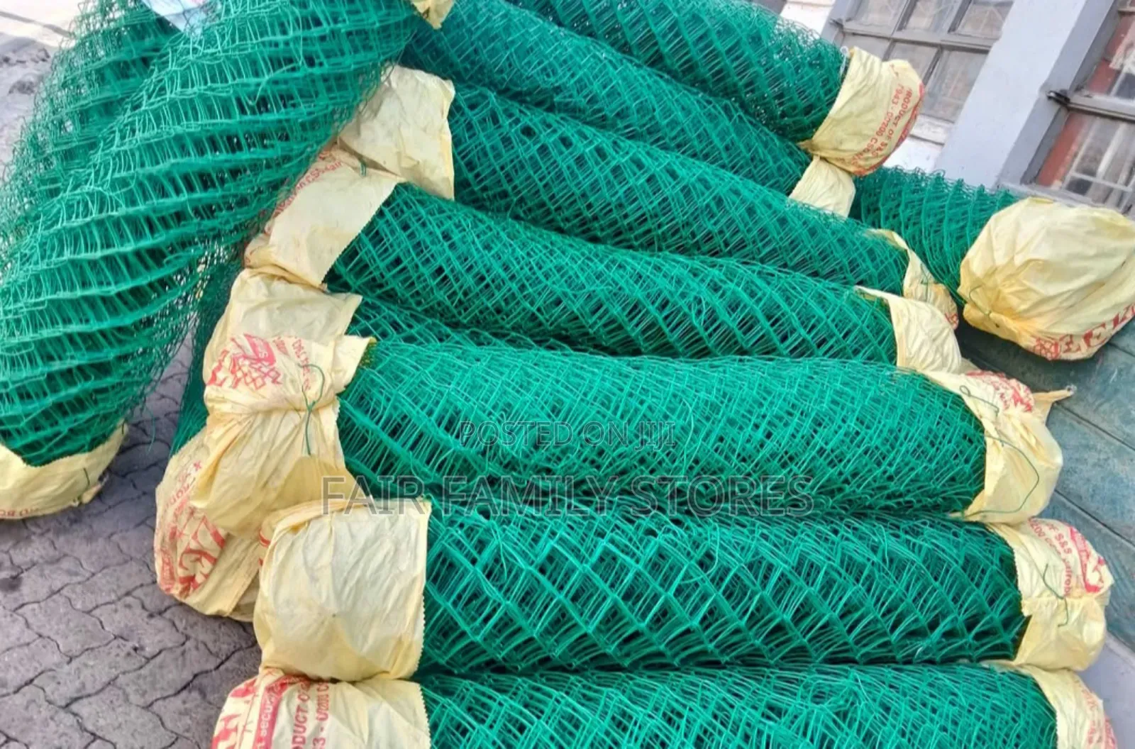 PVC Coated Chain Link 6ft by 18 Meters
