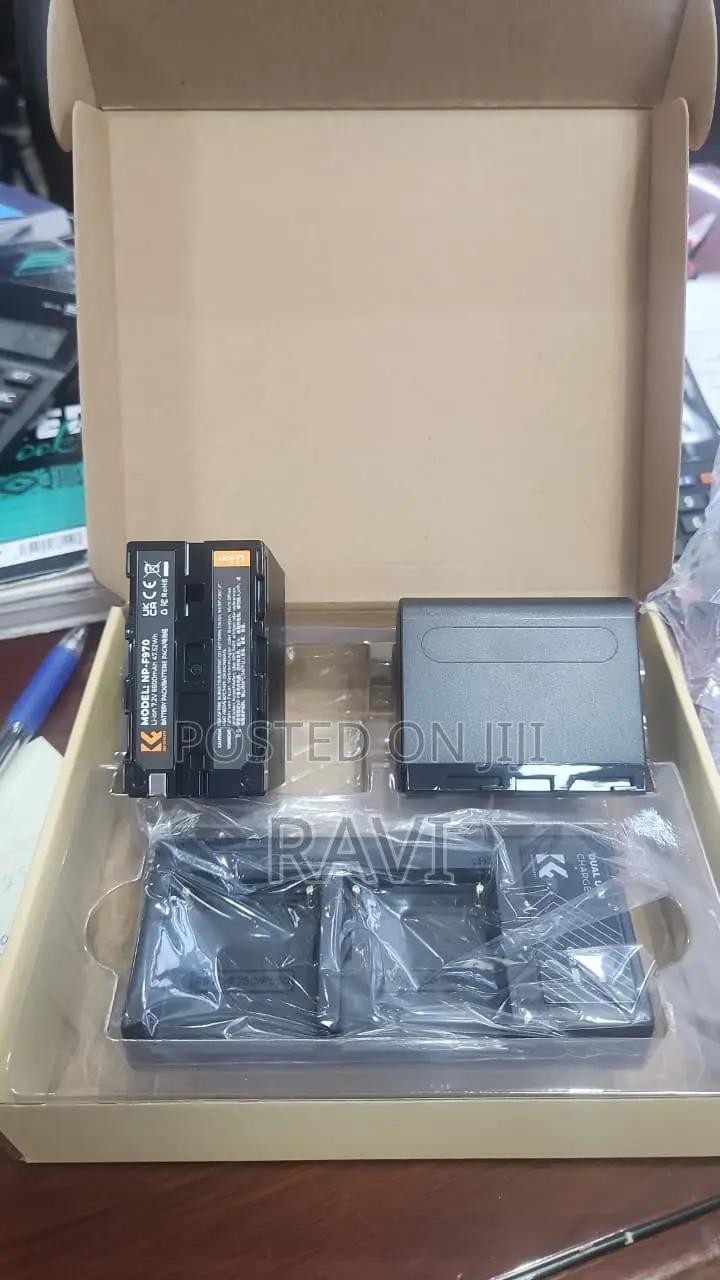Np-F970 Dual Battery and Charger