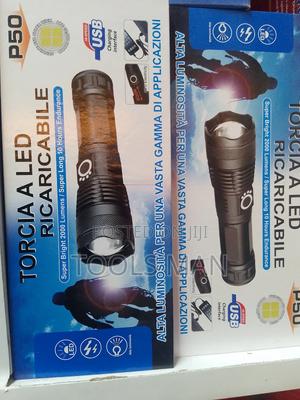 P50 Led Rechargeable Flashlight (Or Torch). - main view