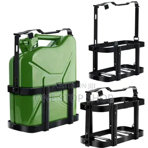 Lockable Jerry Fuel Can Metallic Holder
