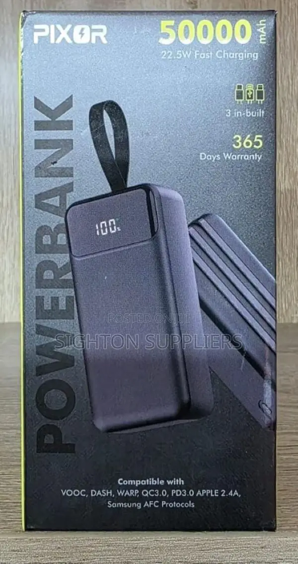 Pixor Powerbank 22.5w 50000mah