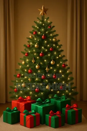7ft Xmas Tree With Strong Metal Stand 