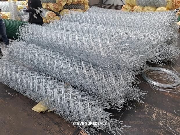 Quality Galvanised Chainlink Fencing Wire 14 Gauge , 6ft