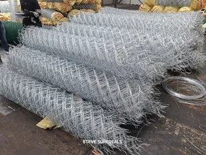 Quality Galvanised Chainlink Fencing Wire 14 Gauge , 6ft