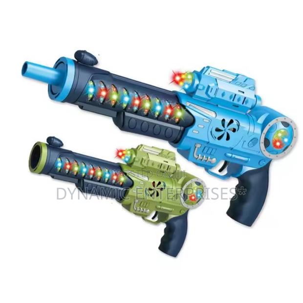 Electric Soft Bullet Gun With Led Lights and Music