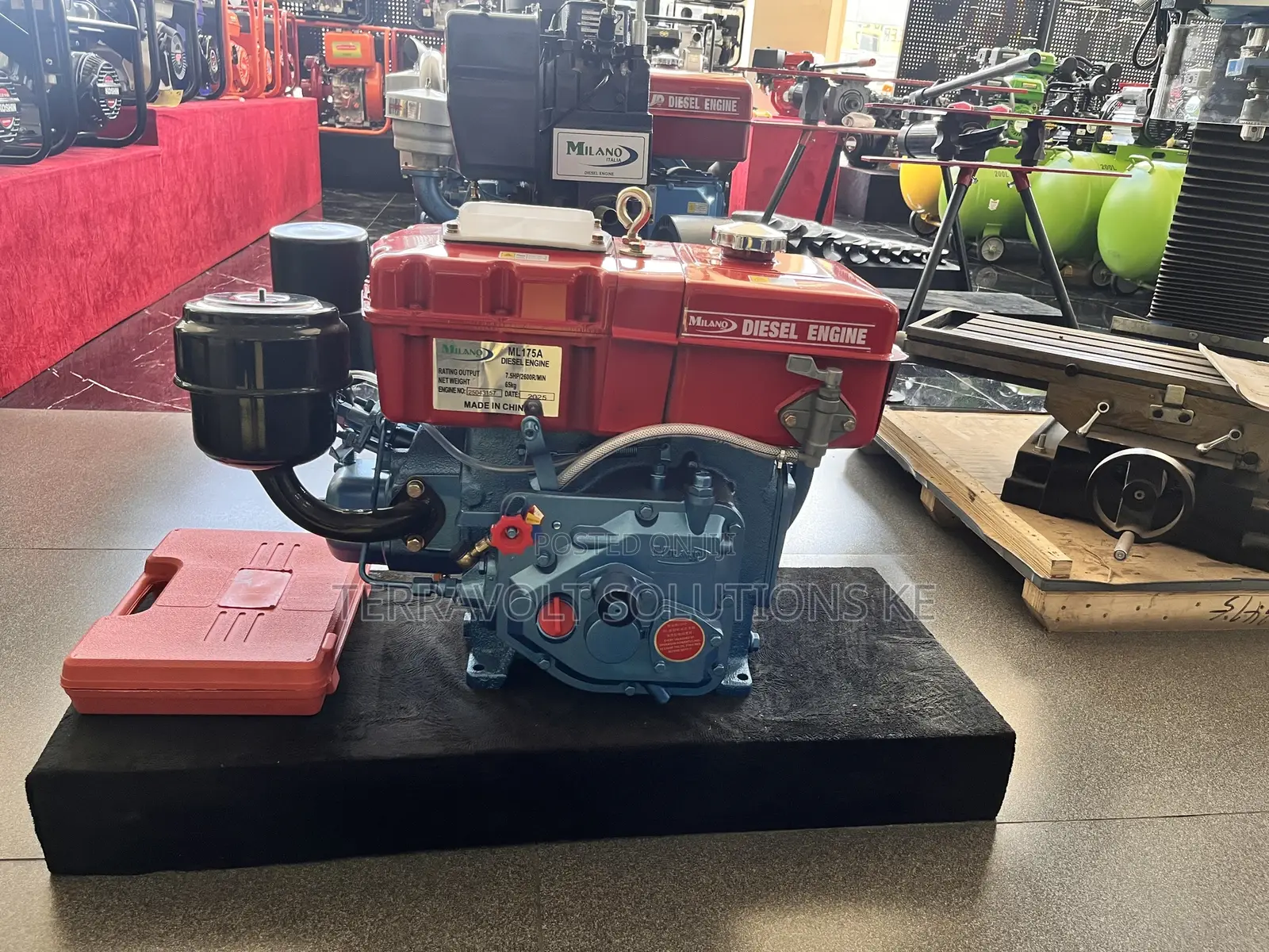 7.5hp Milano Diesel Agricultural Engine(Water Cooled)