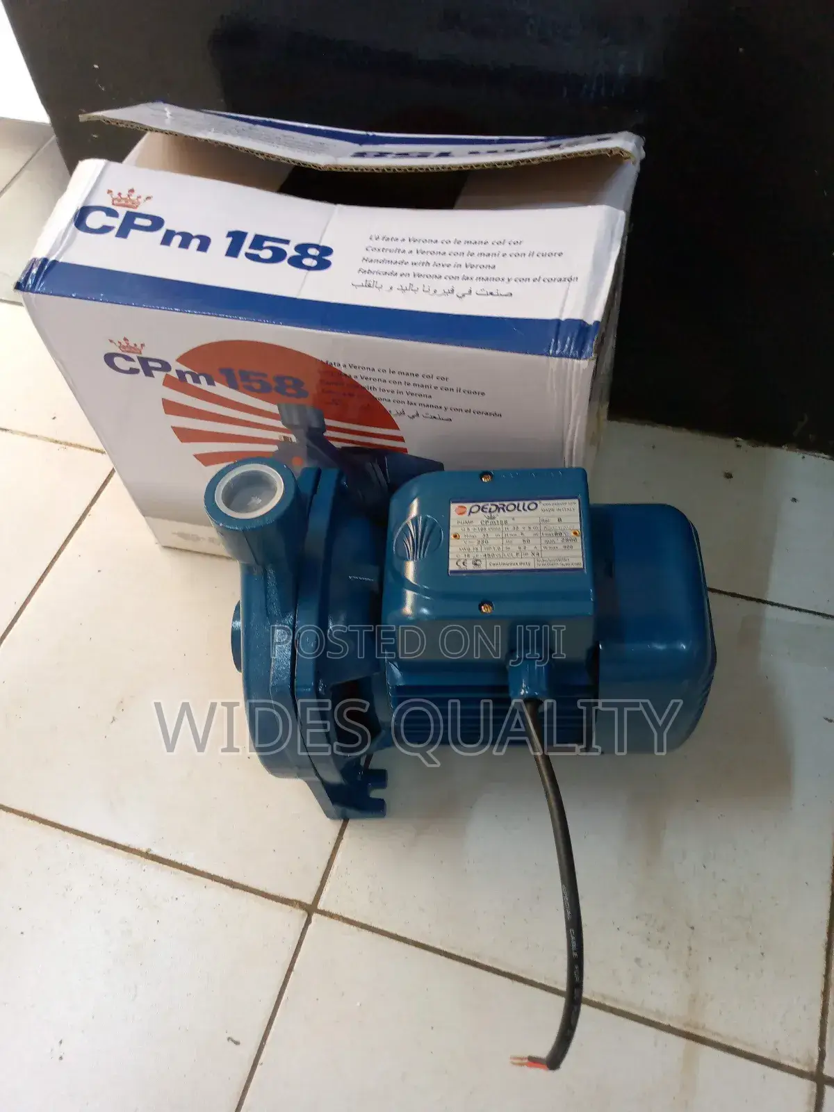 1hp Pedrollo Water Pump