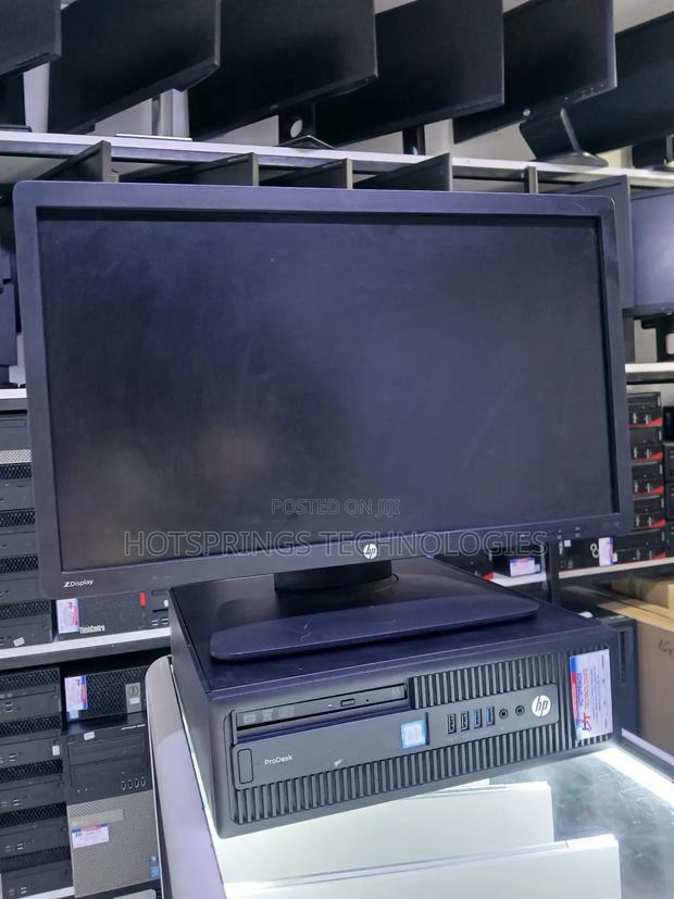 Desktop Computer HP ProDesk 600 G3 8GB Intel Core I5 HDD 500GB - main view