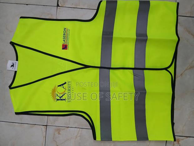 Safety Reflective Vest With High Visibility Reflective Strips - main view