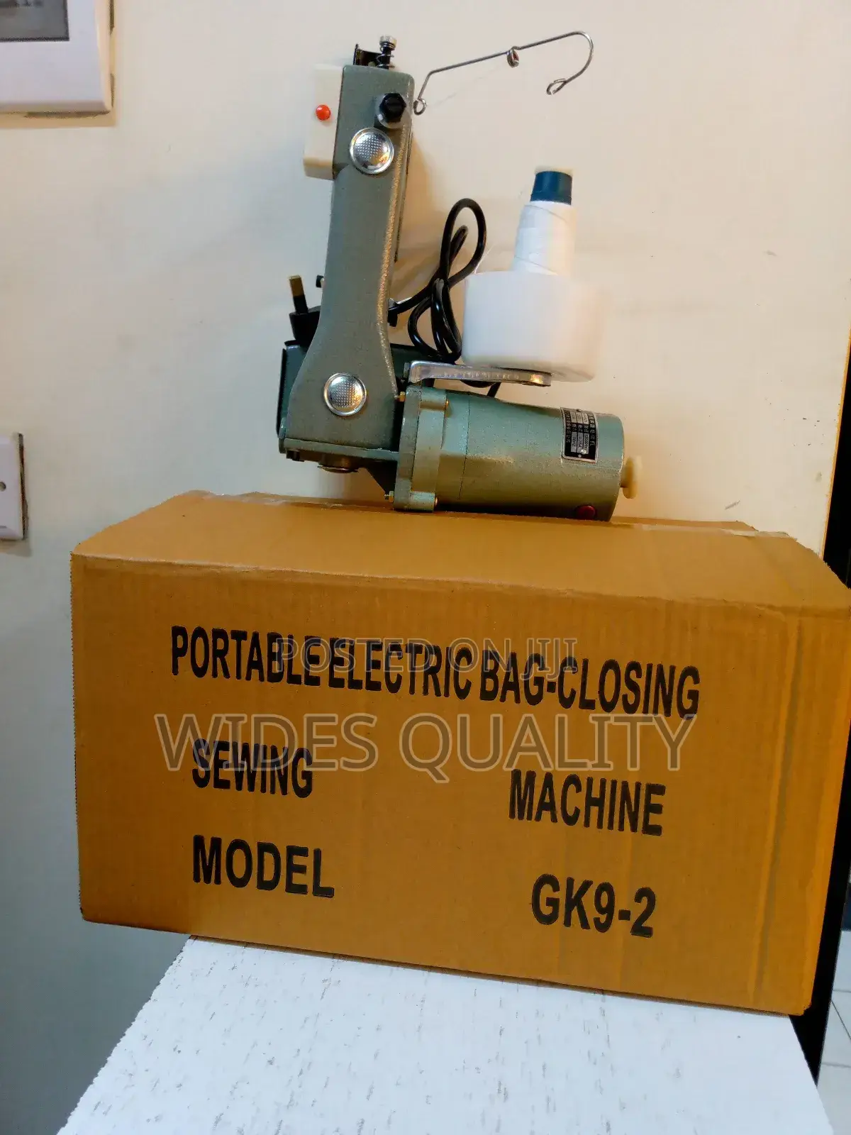Sewing Bag Machine. Electric Bag Closer