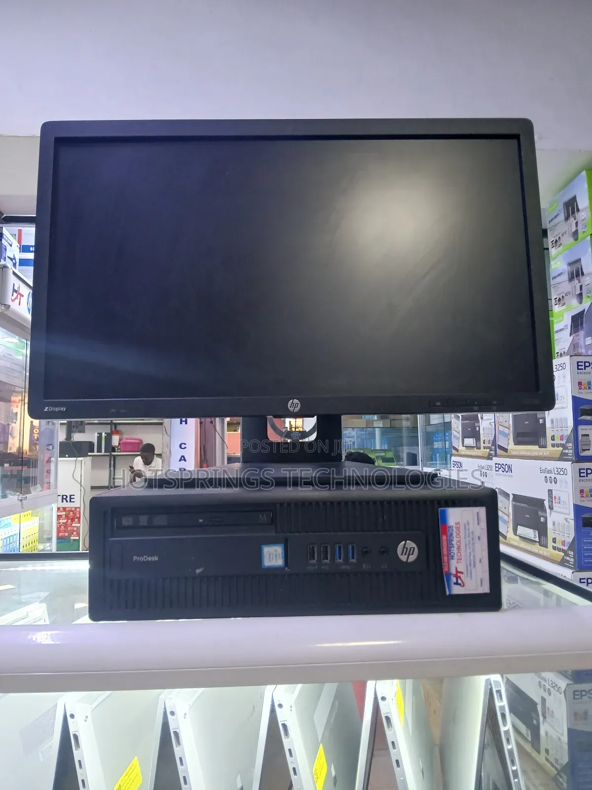 Desktop Computer HP ProDesk 600 G3 8GB Intel Core I5 SSD 512GB