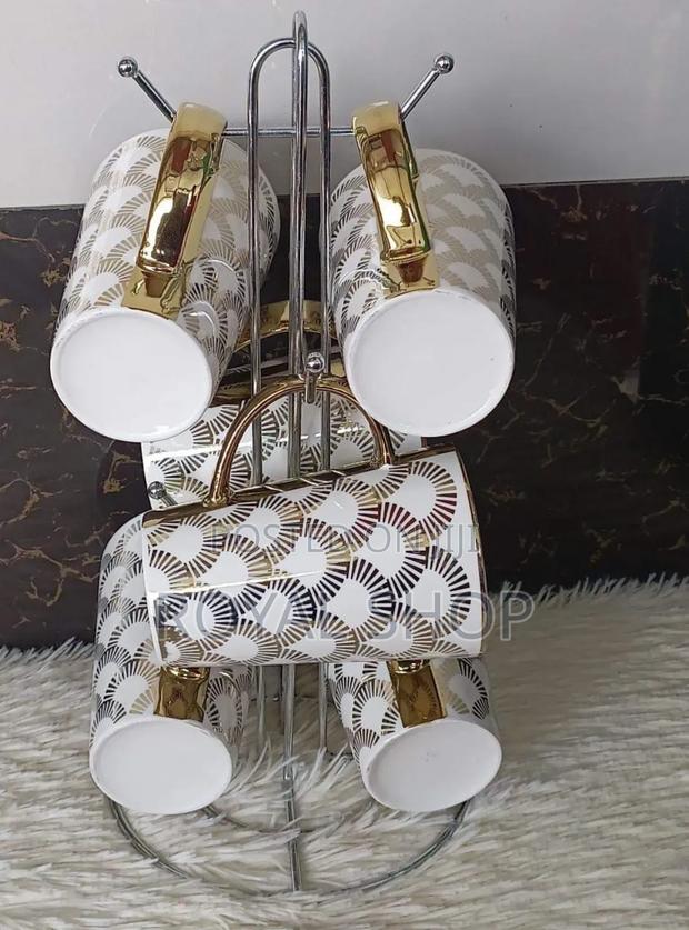 Tea Set Golden Cups