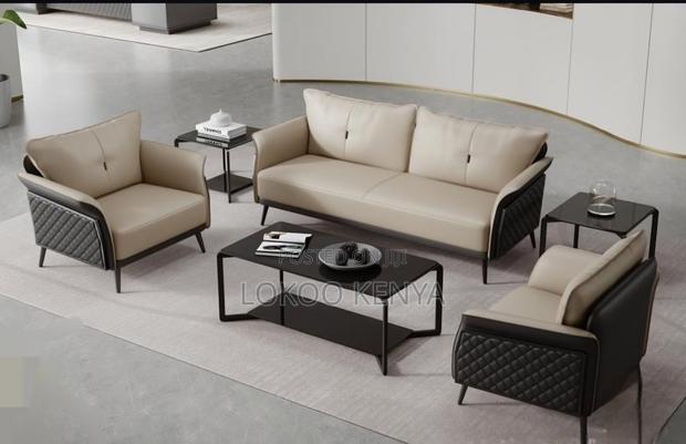 Office Sofa; Modern 5 Seater Executive Top Quality Office Sofas - thumbnail 2