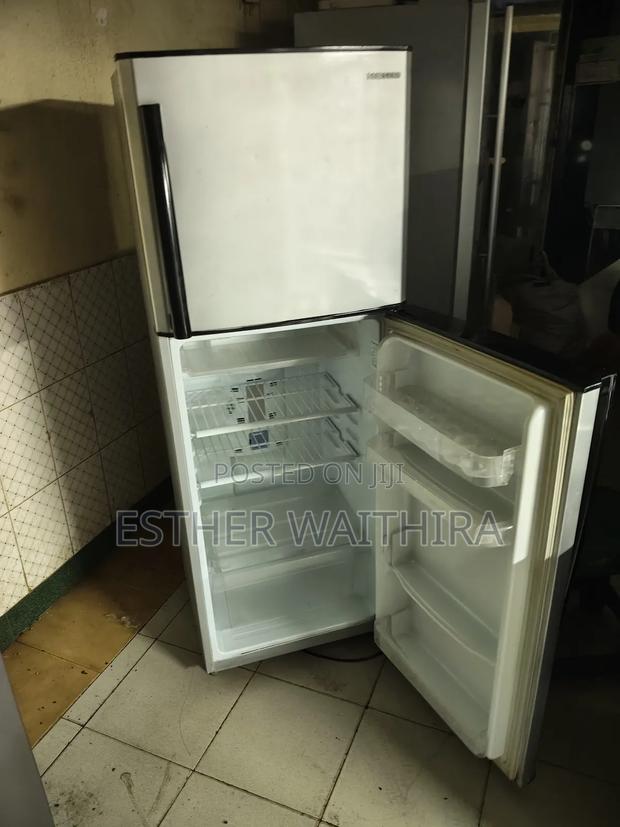 Sumsung Fridge Silver Painted Double Doors Fridge - thumbnail 2