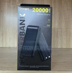 Pixor Power Bank 22.5w 20000mah