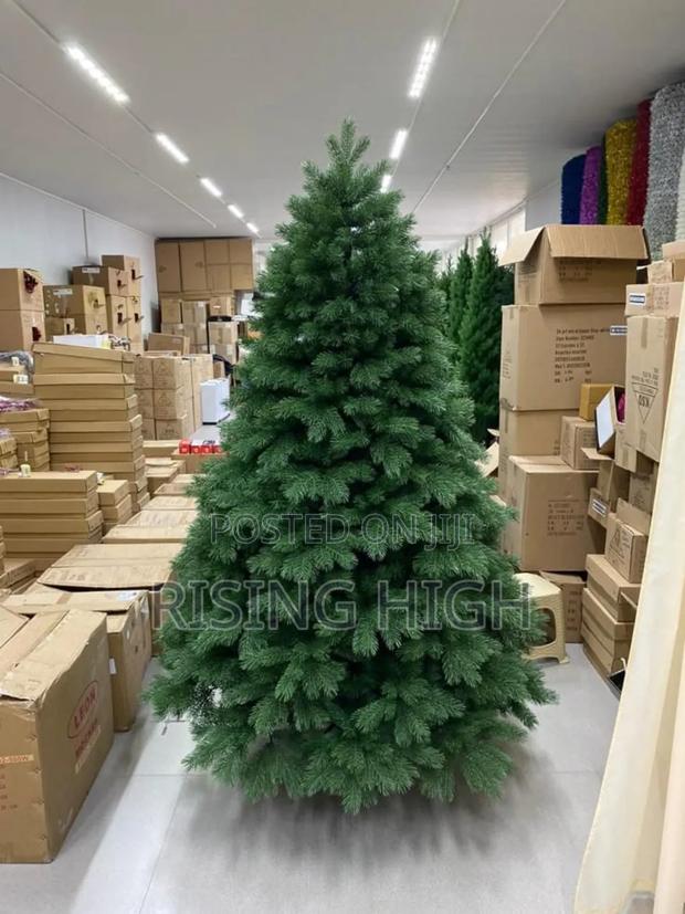 8ft Green Christmas Tree With Stand