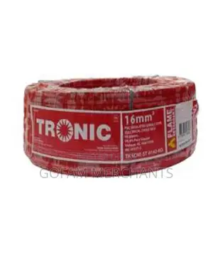 Tronic Single Core Cable Stranded 16.0mm - Red