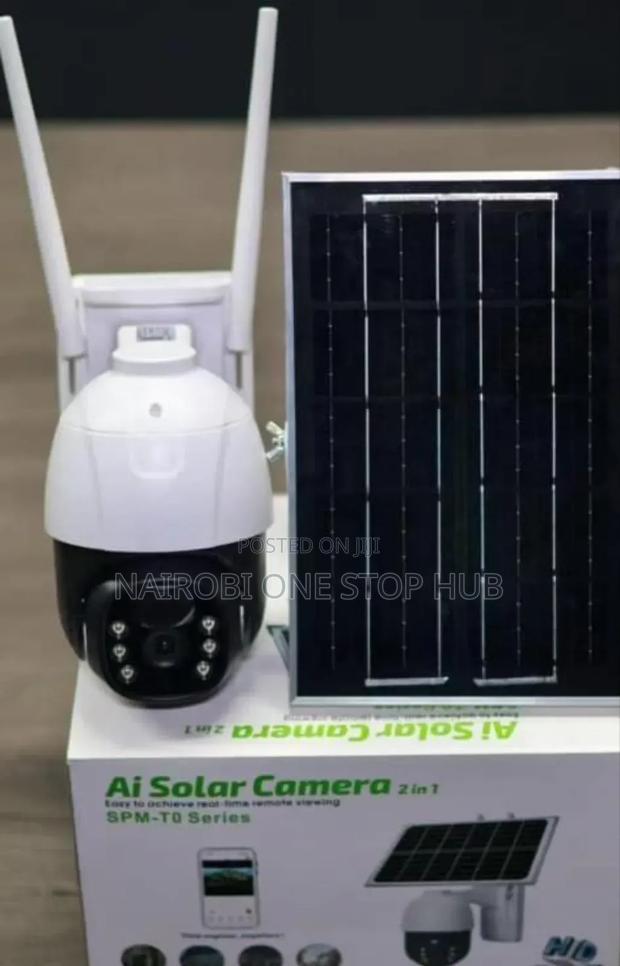 Model SPM-T0 Series, Camera 4g Solar-Powered Security - main view
