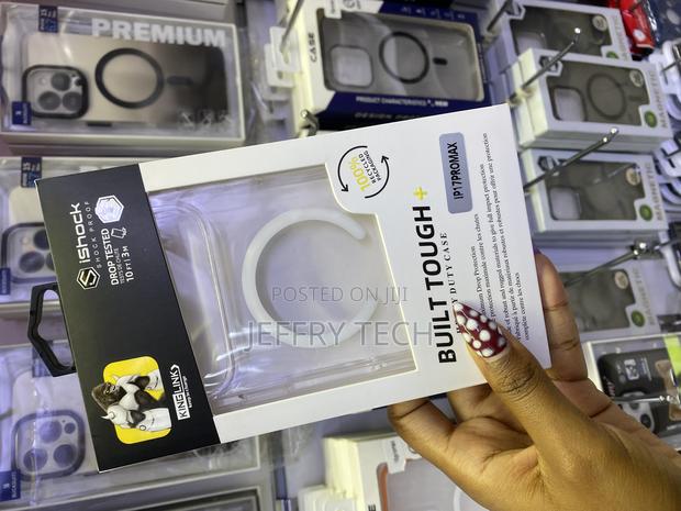 Fntcase for iPhone 17 Pro-Max Clear Magnetic Phone Case - thumbnail 3