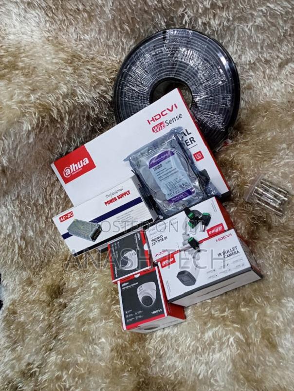 Dahua Ir 4 Channel Complete Camera Plus Installation - main view