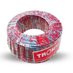 Tronic Single Core Cable Insulated Black 16mm Meters