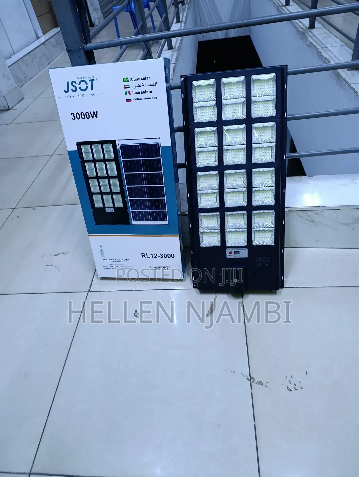 3000watts Solar Streetlight