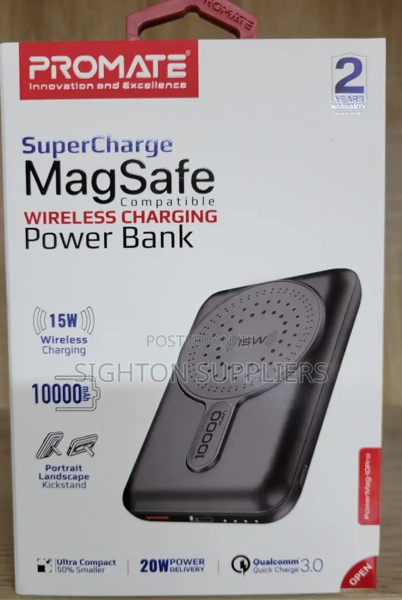 Promate Powermag-10pro Supercharge Magsafe Wireless Power Bank