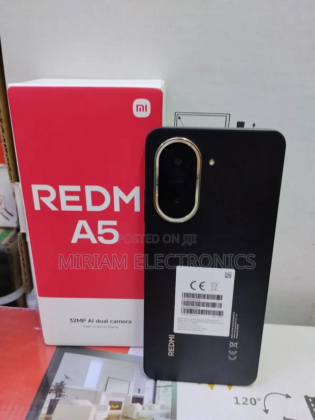 New Xiaomi Redmi A5 4G 128 GB Black - main view
