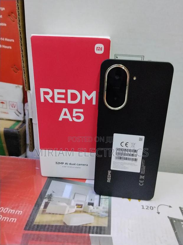 New Xiaomi Redmi A5 4G 128 GB Black - thumbnail 2