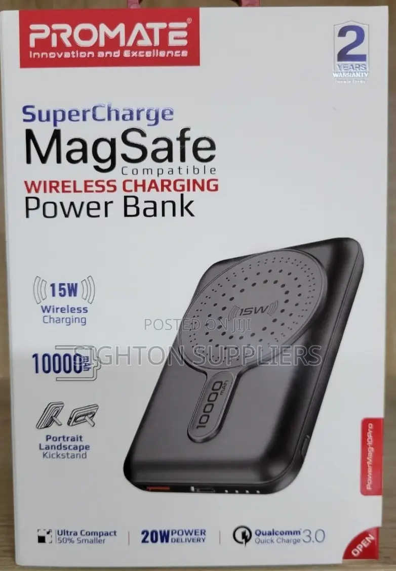 Promate Powermag-10pro Supercharge Magsafe Wireless Power Bank