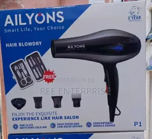 New in Ailyons Blowdry /Hairdryer With Accessories