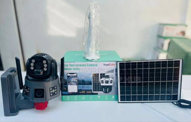 Solar 4g PTZ Security Camera With Alarm - main view