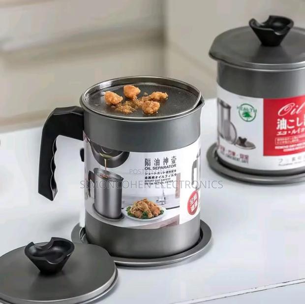 1.4l Stainless Steel Oil Filter Pot - main view