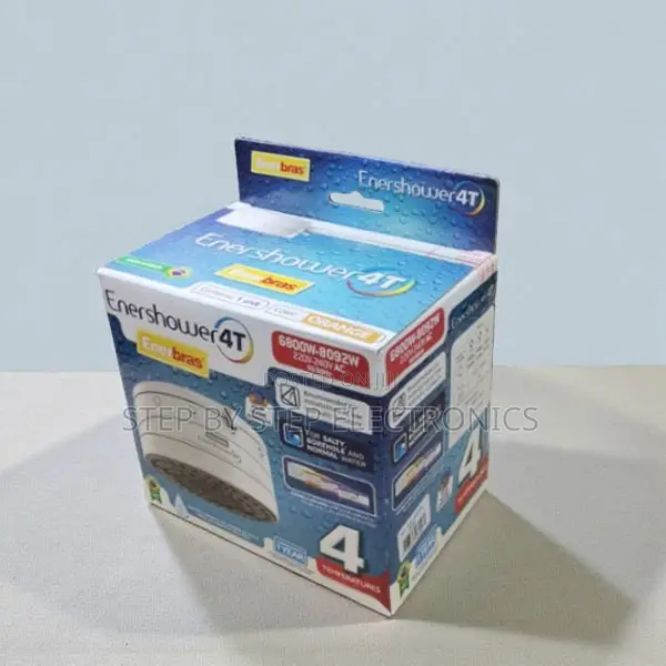 Enerbras Enershower 4t Instant Water Heater for Salty Borehole Water