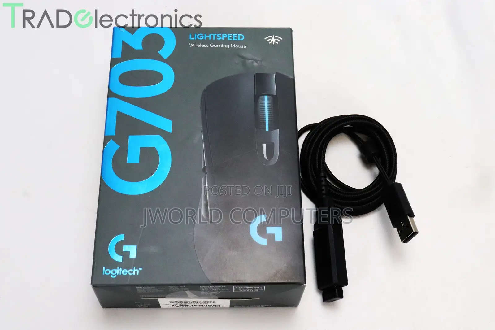 Logitech G703 Lightspeed Gaming Mouse - Hero Sensor
