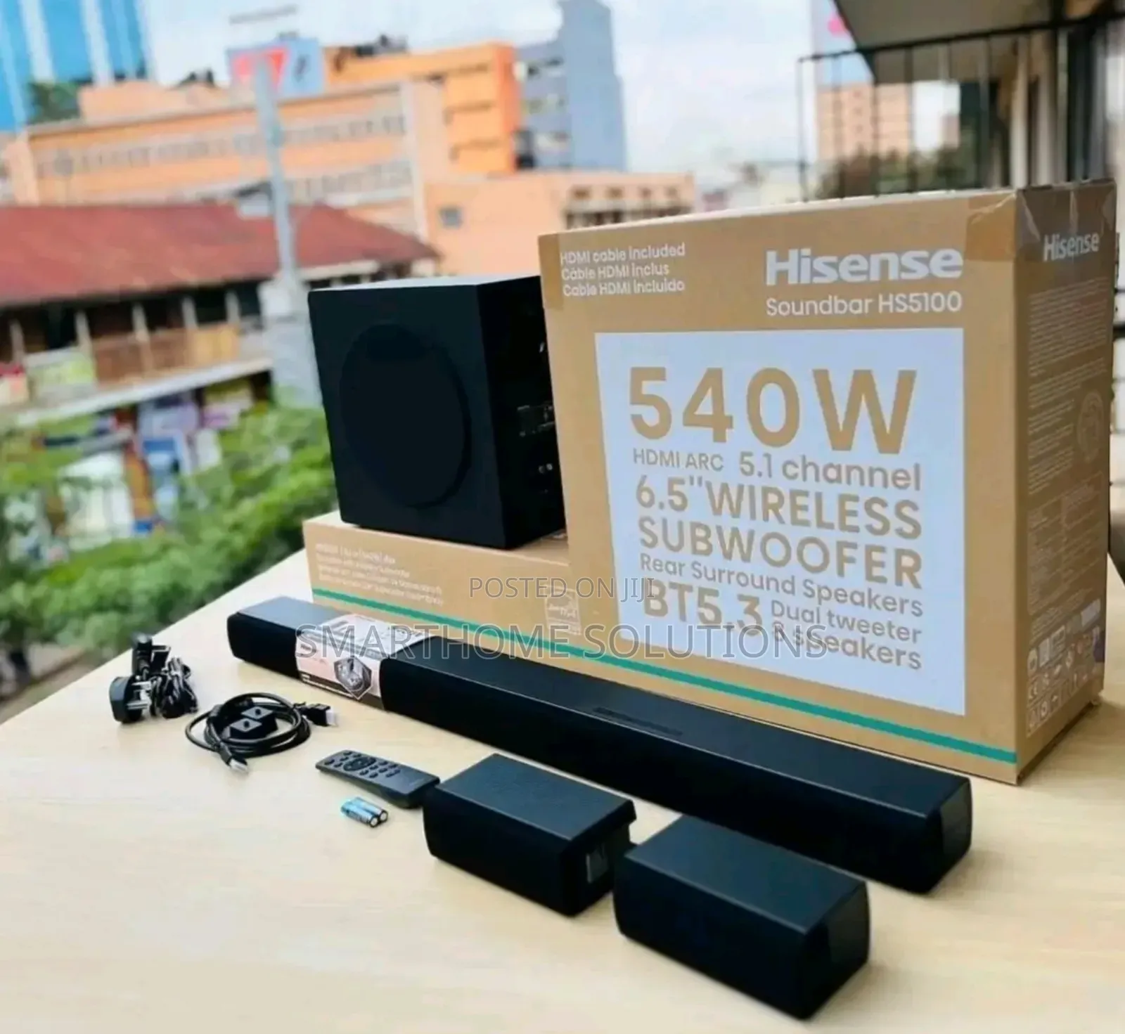 Hisense 540 Watts 5.1ch Hs5100 Hisense Sound Bar